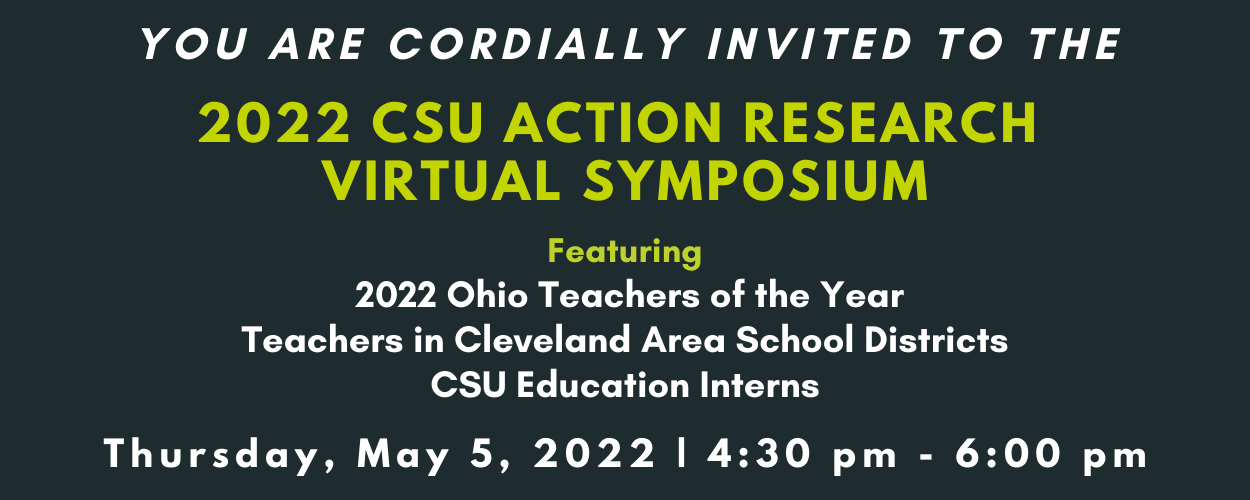 2022 CSU Action Research Virtual Symposium